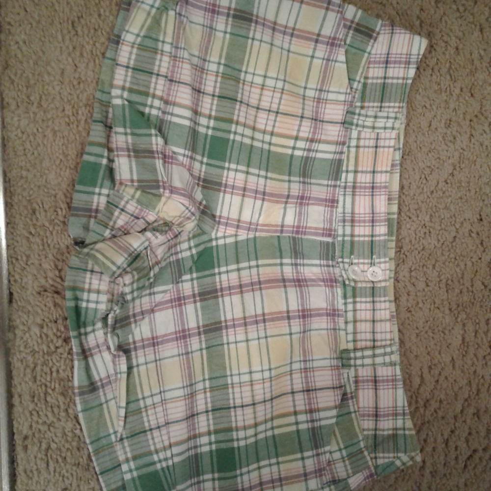 BFF plaid shorts